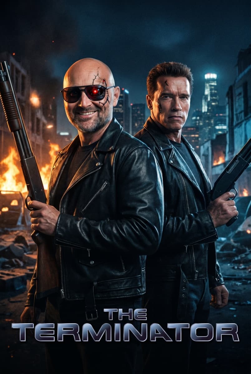 Rendu IA Studio Pop · The Terminator