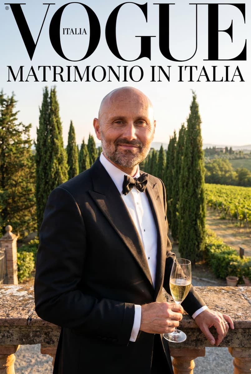 Rendu IA Studio Pop · Vogue Matrimonio